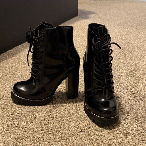 Jeffrey Campbell Shoes - Jeffrey Campbell Legion Lace-Up Ankle Boots